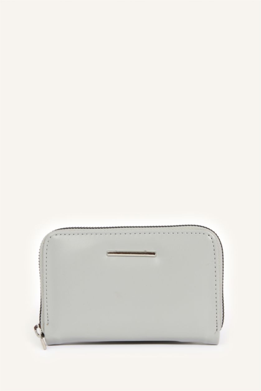 Kadın Gri Kadın Suni Deri Cüzdan