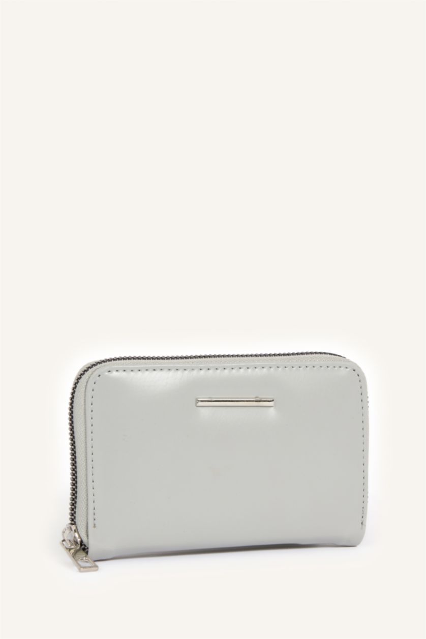 Kadın Gri Kadın Suni Deri Cüzdan