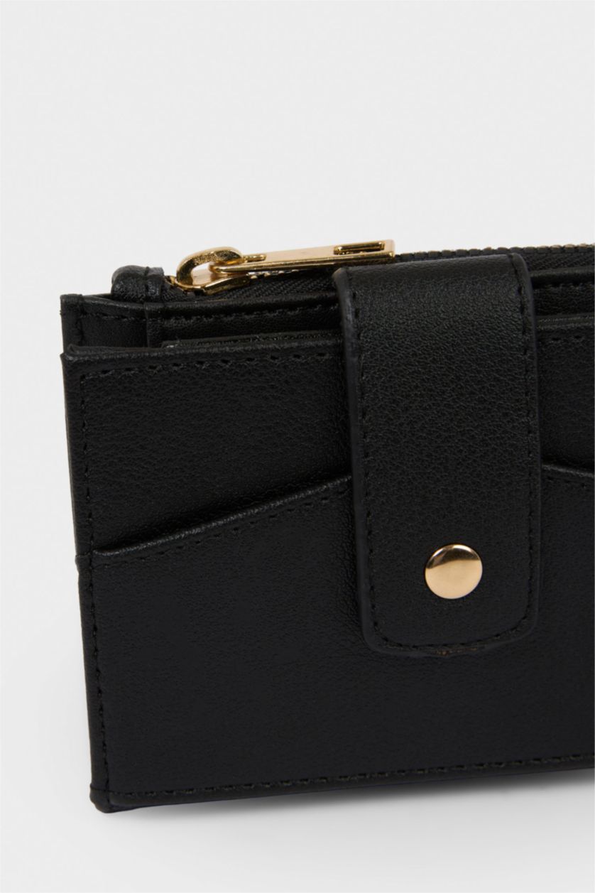 Kadın Siyah Kadın Suni Deri Cüzdan