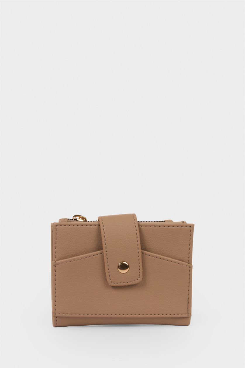 Kadın Vizon Kadın Suni Deri Cüzdan