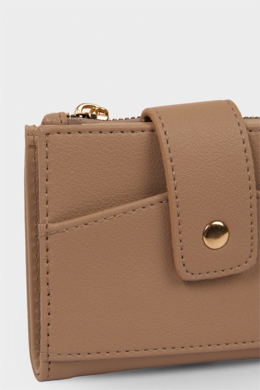 Kadın Vizon Kadın Suni Deri Cüzdan