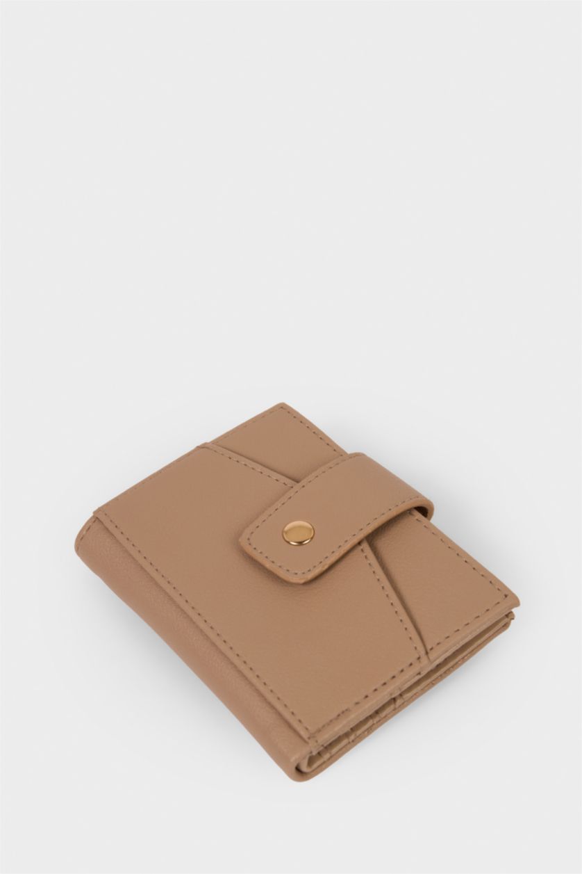 Kadın Vizon Kadın Suni Deri Cüzdan