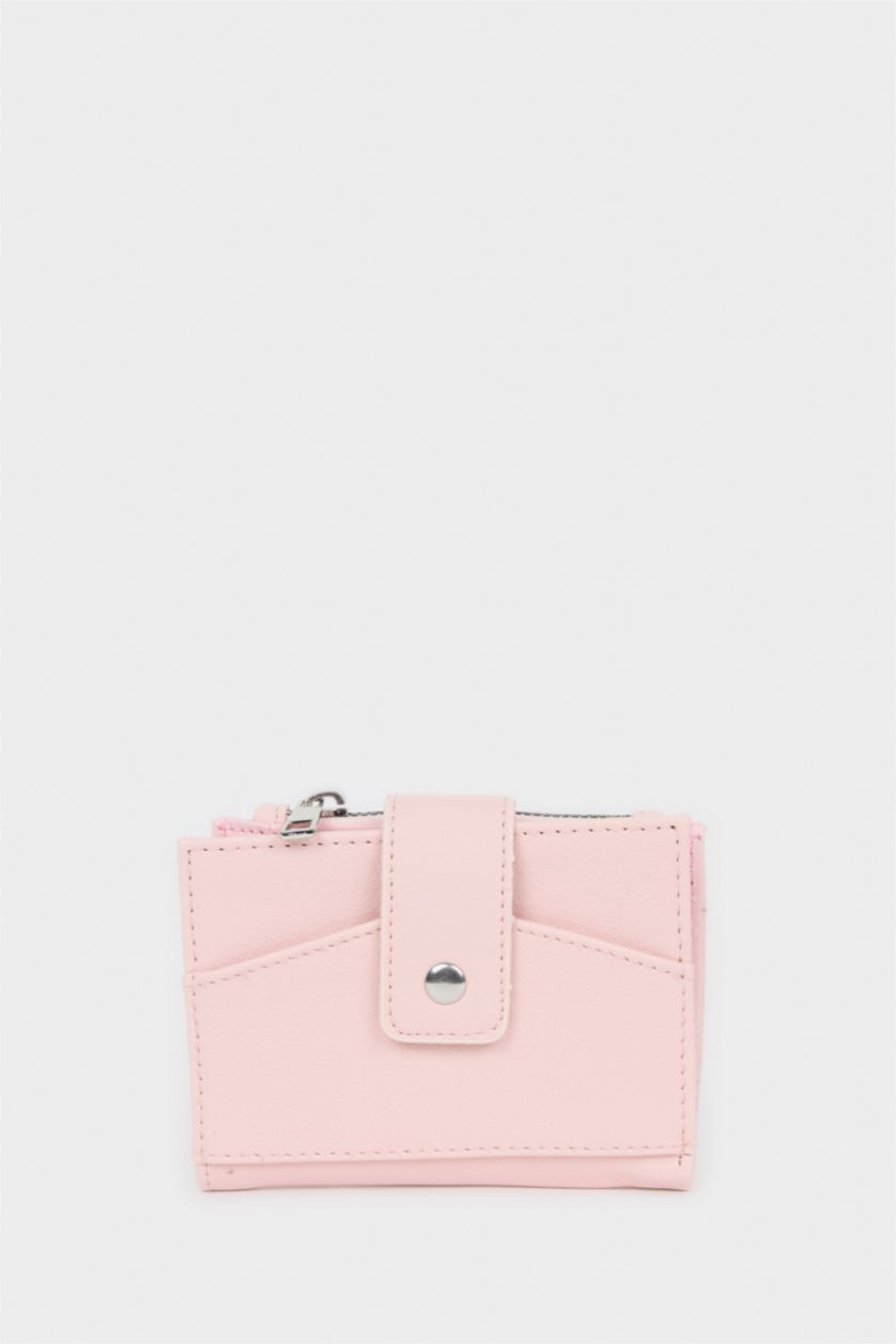 Kadın Pembe Kadın Suni Deri Cüzdan