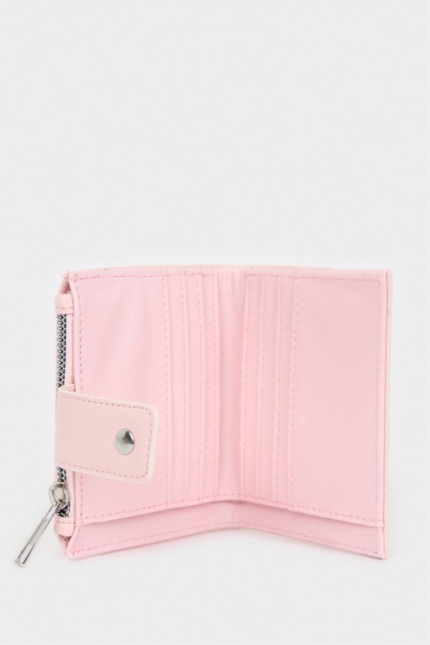 Kadın Pembe Kadın Suni Deri Cüzdan