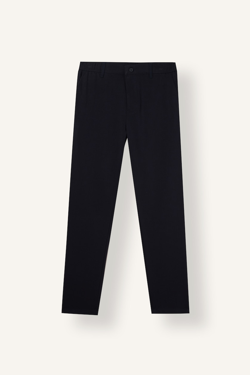 Erkek Kahve Tapered Fit Pantolon