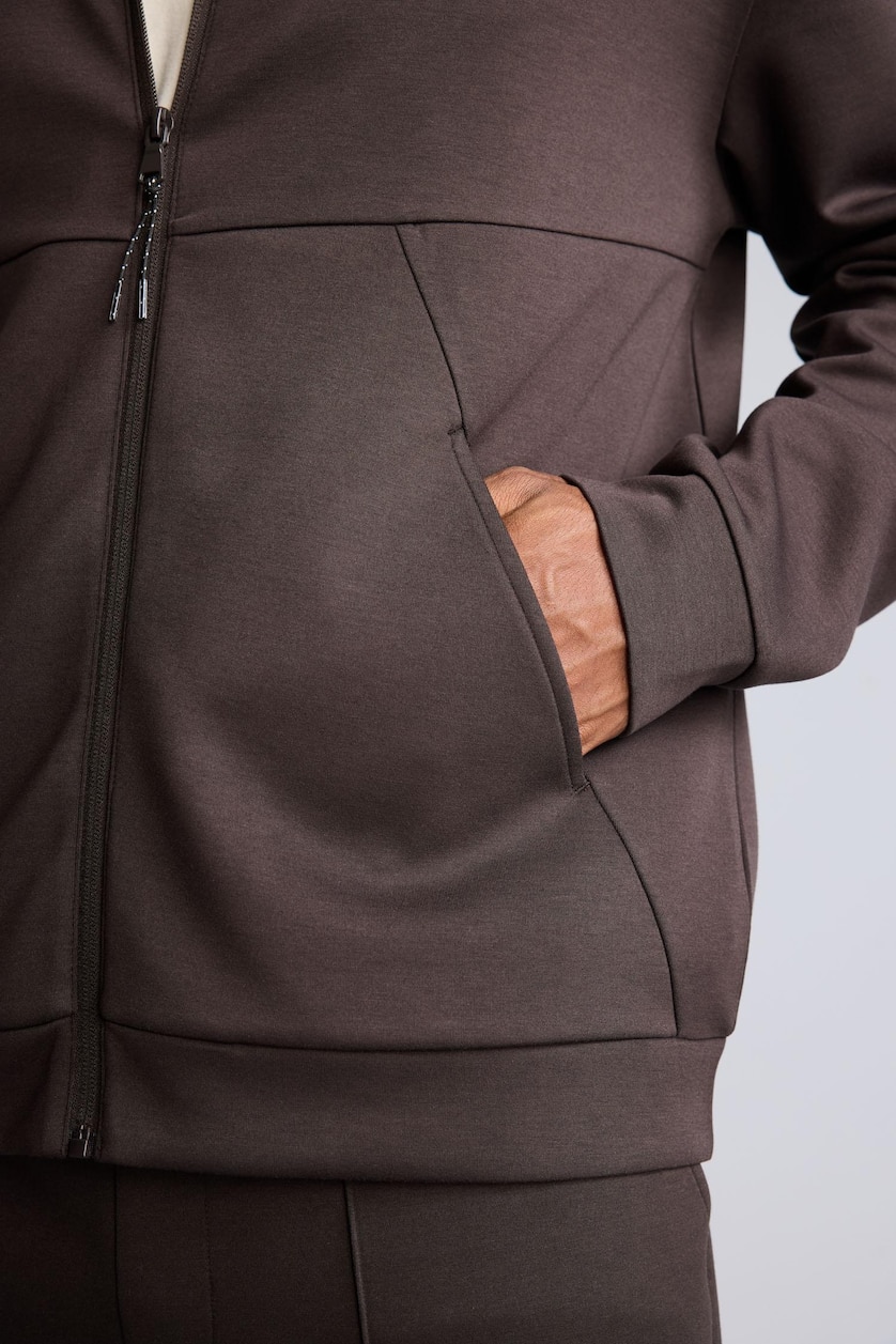 MAN Brown Standard Fit Cardigan