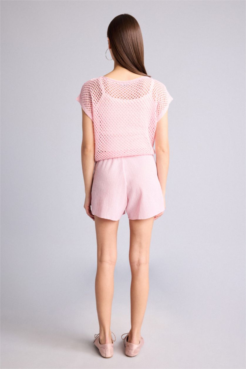 Women Pink Shorts