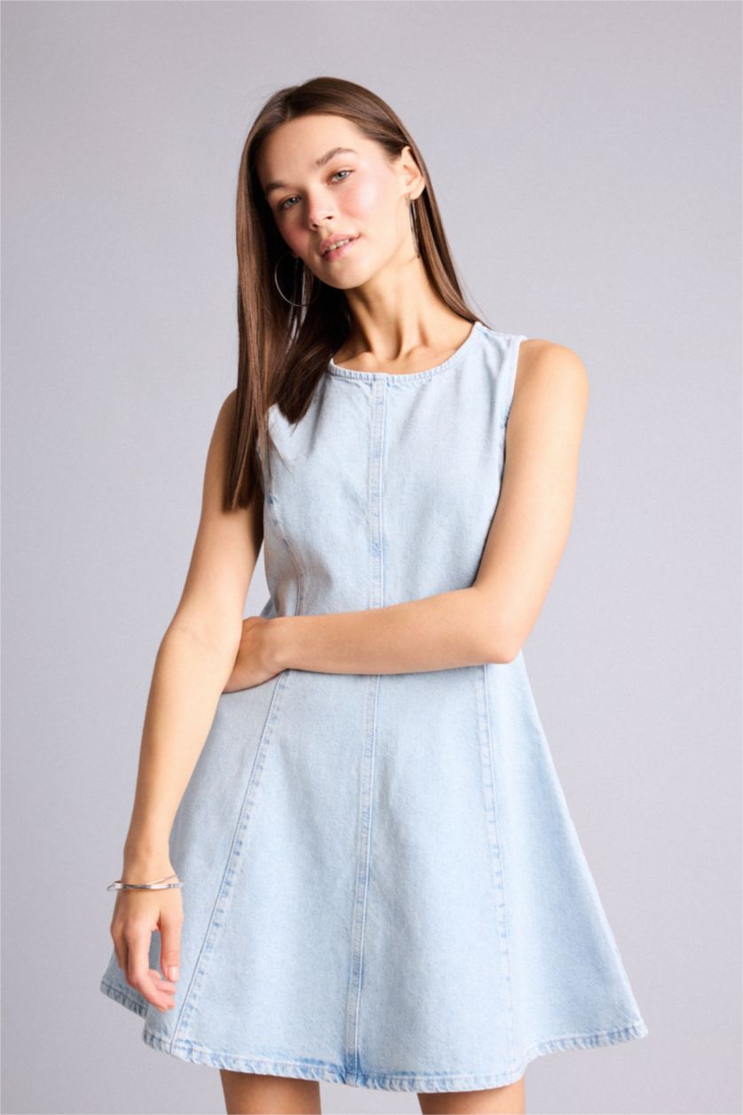 WOMAN Light Blue Dress