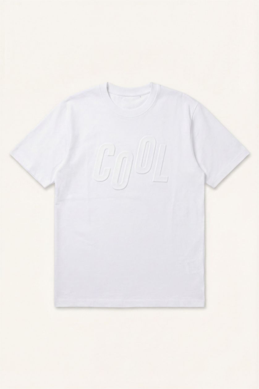 Boys & Teens White Short Sleeve T-Shirt