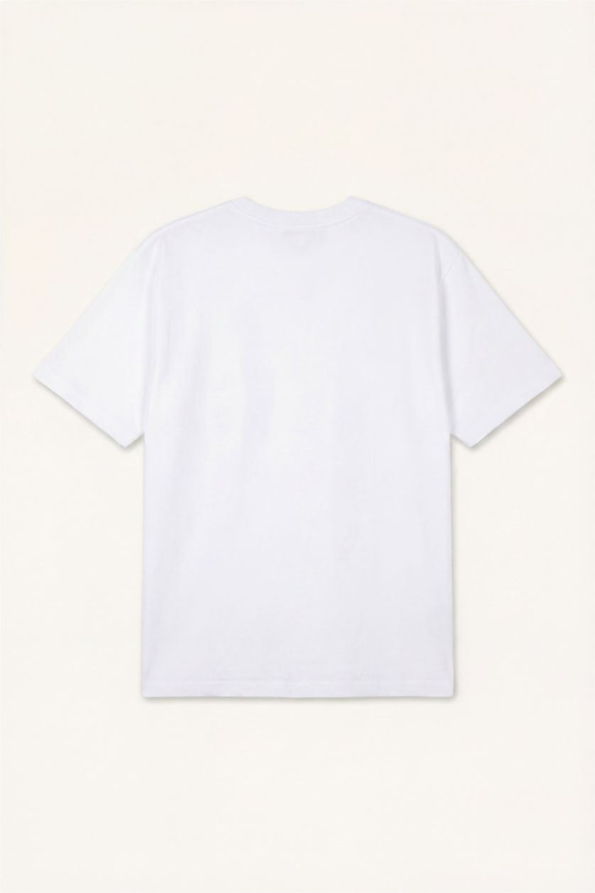Boys & Teens White Short Sleeve T-Shirt