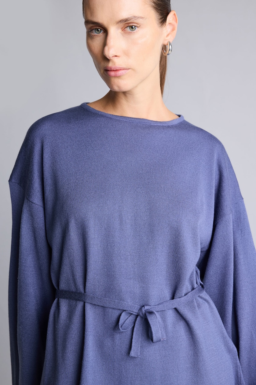 WOMAN Blue Relax Fit Knitwear Tunic