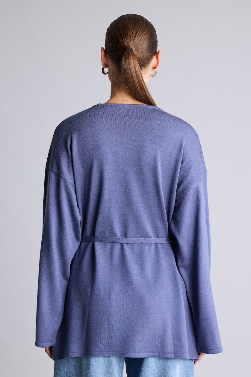 WOMAN Blue Relax Fit Knitwear Tunic