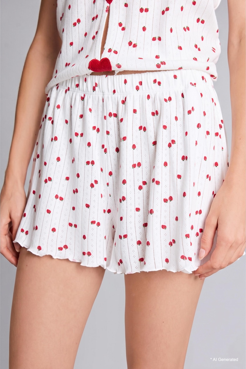 Kadın Ekru Regular Fit Pijama Takımı