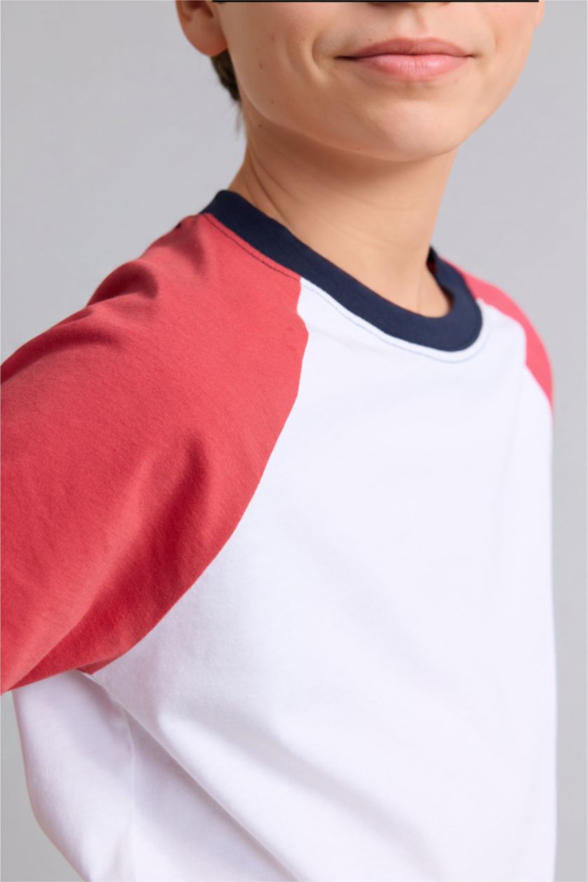 BOYS & TEENS Light Bordeaux Boy 100% Cotton T-Shirt