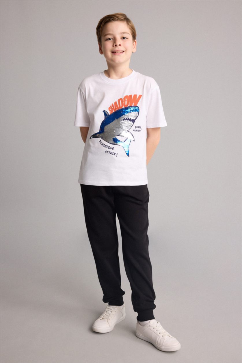 Young Boys - Teen Boys White Short Sleeve T-Shirt