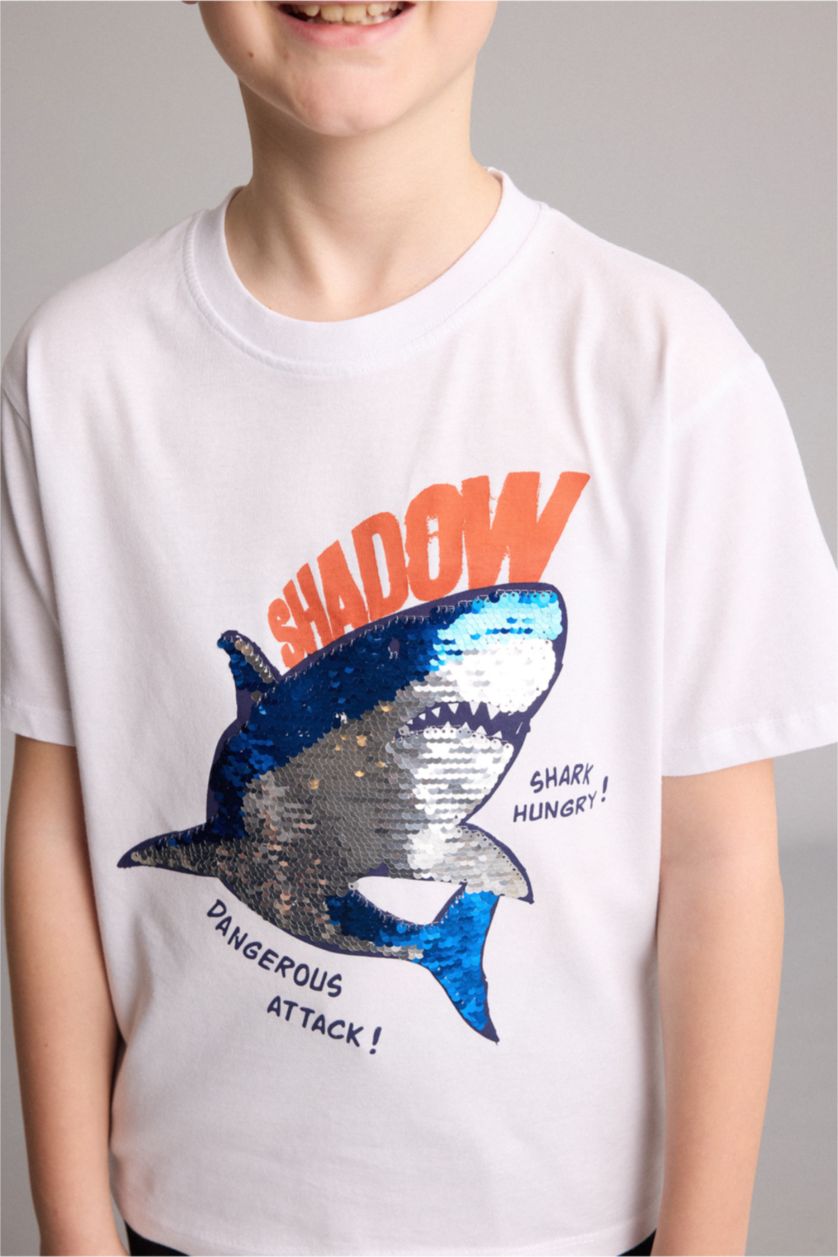 Young Boys - Teen Boys White Short Sleeve T-Shirt
