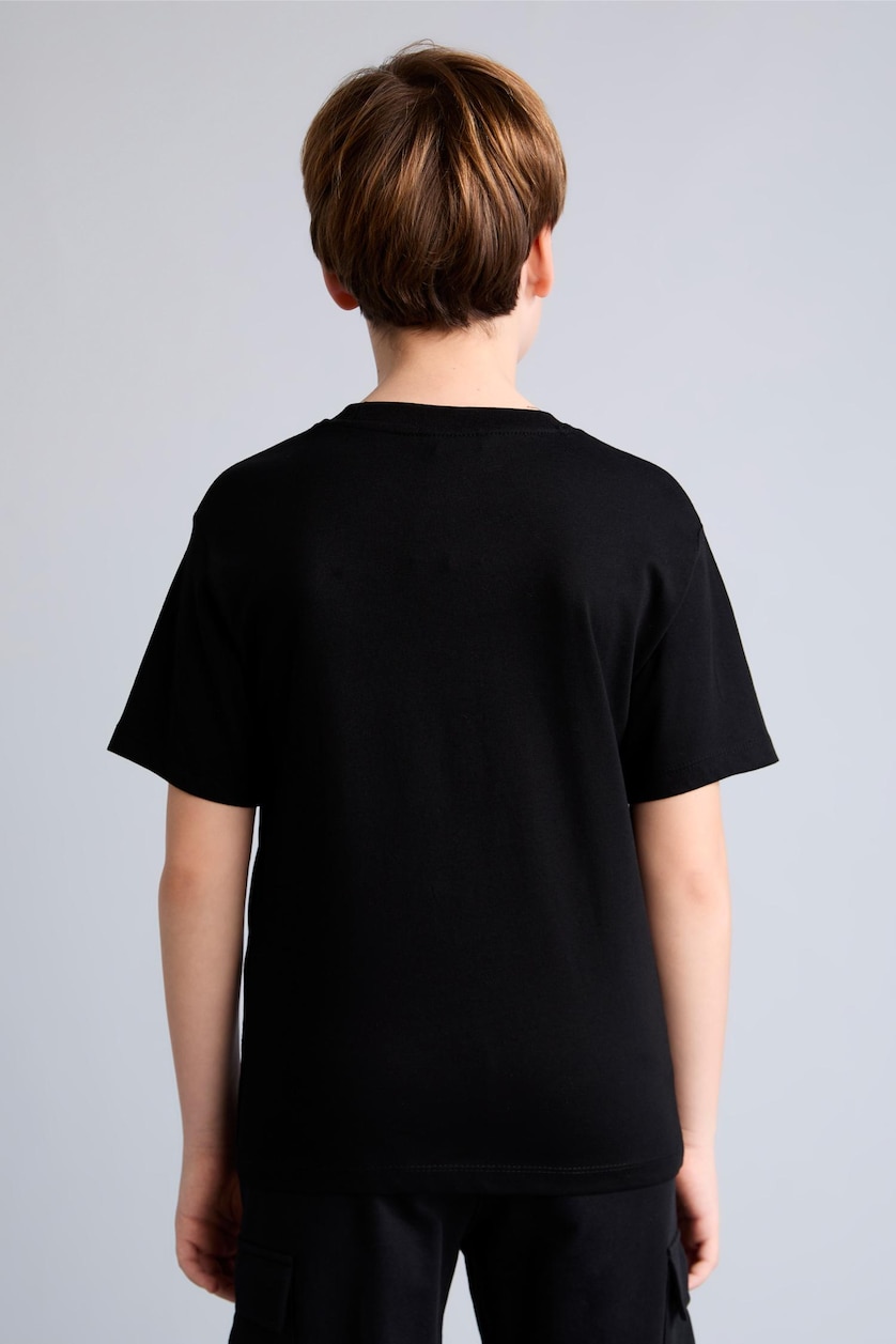 Young Boys - Teen Boys Black Short Sleeve T-Shirt