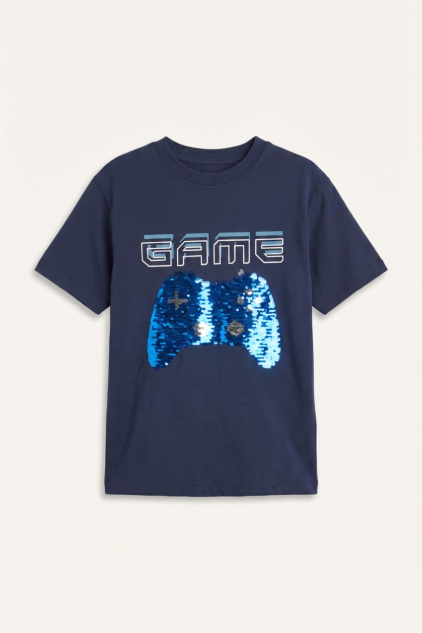Young Boys - Teen Boys NAVY Short Sleeve T-Shirt
