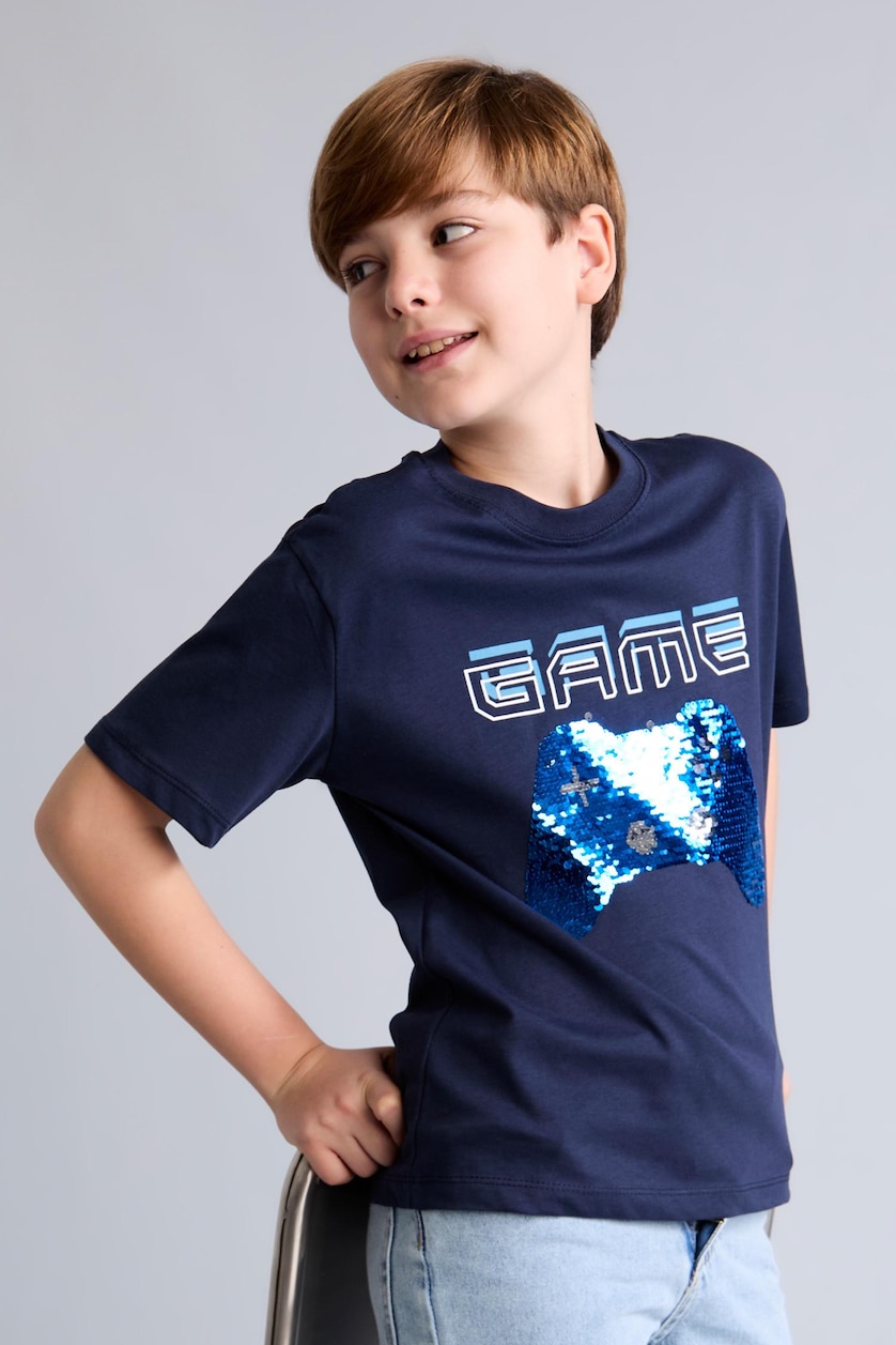 Young Boys - Teen Boys NAVY Short Sleeve T-Shirt