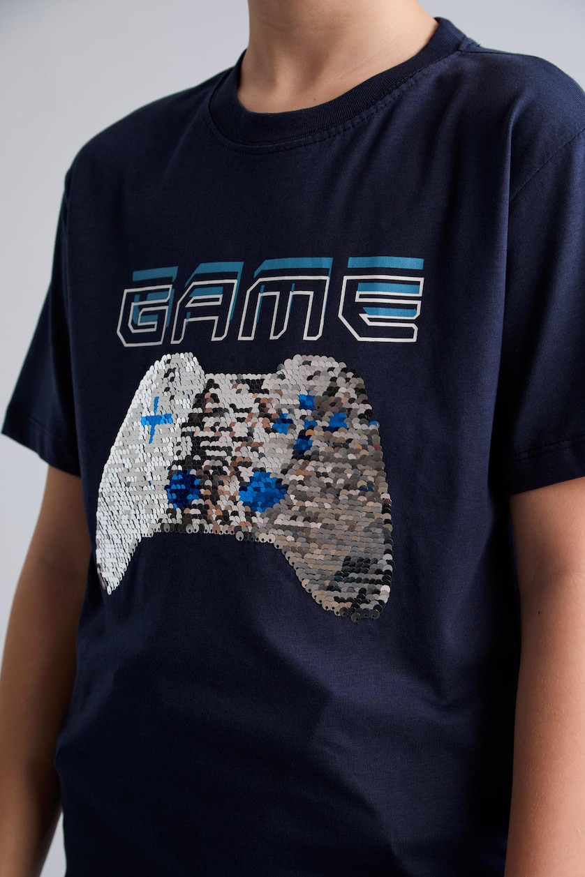 Young Boys - Teen Boys NAVY Short Sleeve T-Shirt