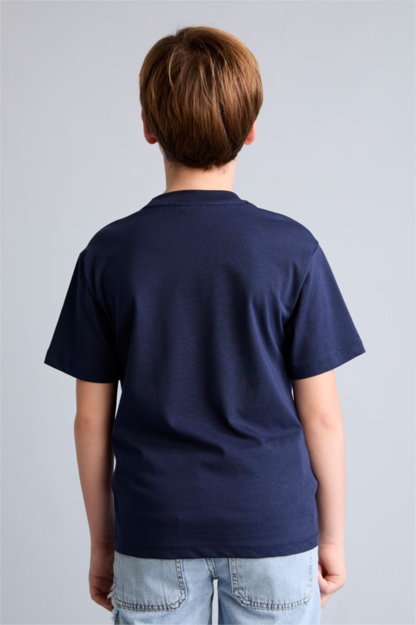 Boys & Teens NAVY Short Sleeve T-Shirt