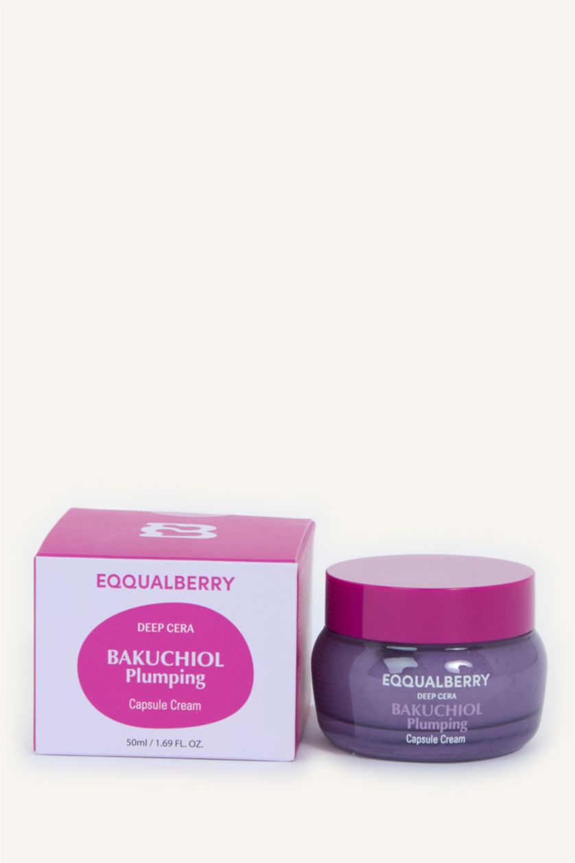 نساء بنفسجي كريم إكوال بيري بكبسولات الباكوتشيول لشد البشرة وتقليص المسام 50 مل