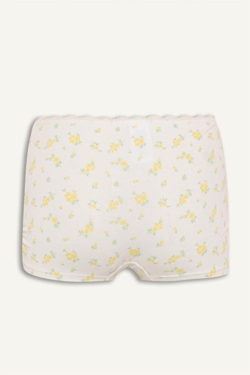 Women Light Yellow Slip Panty