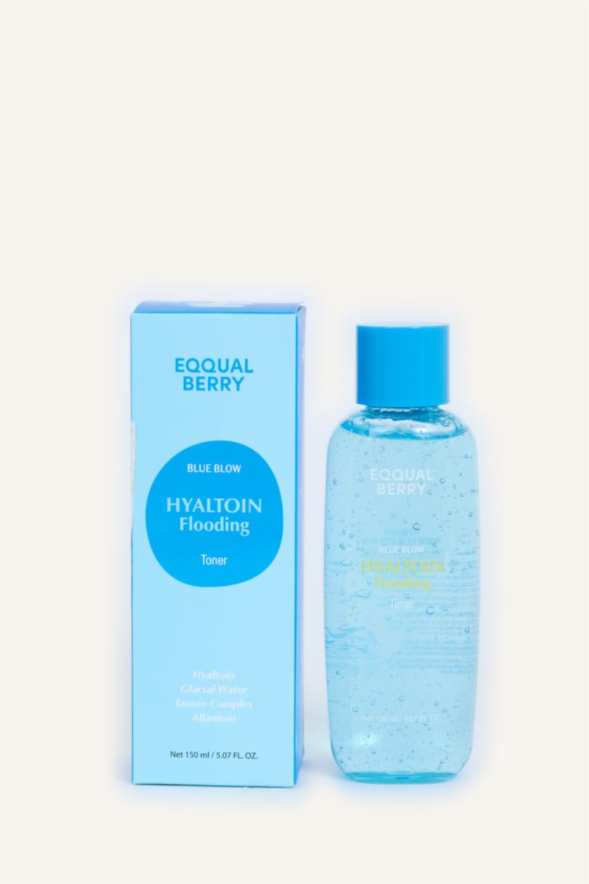 Woman Blue Eqqualberry Hyaltoin Flooding Toner – Intensive Moisturizing Cooling & Barrier Strengthening Toner
