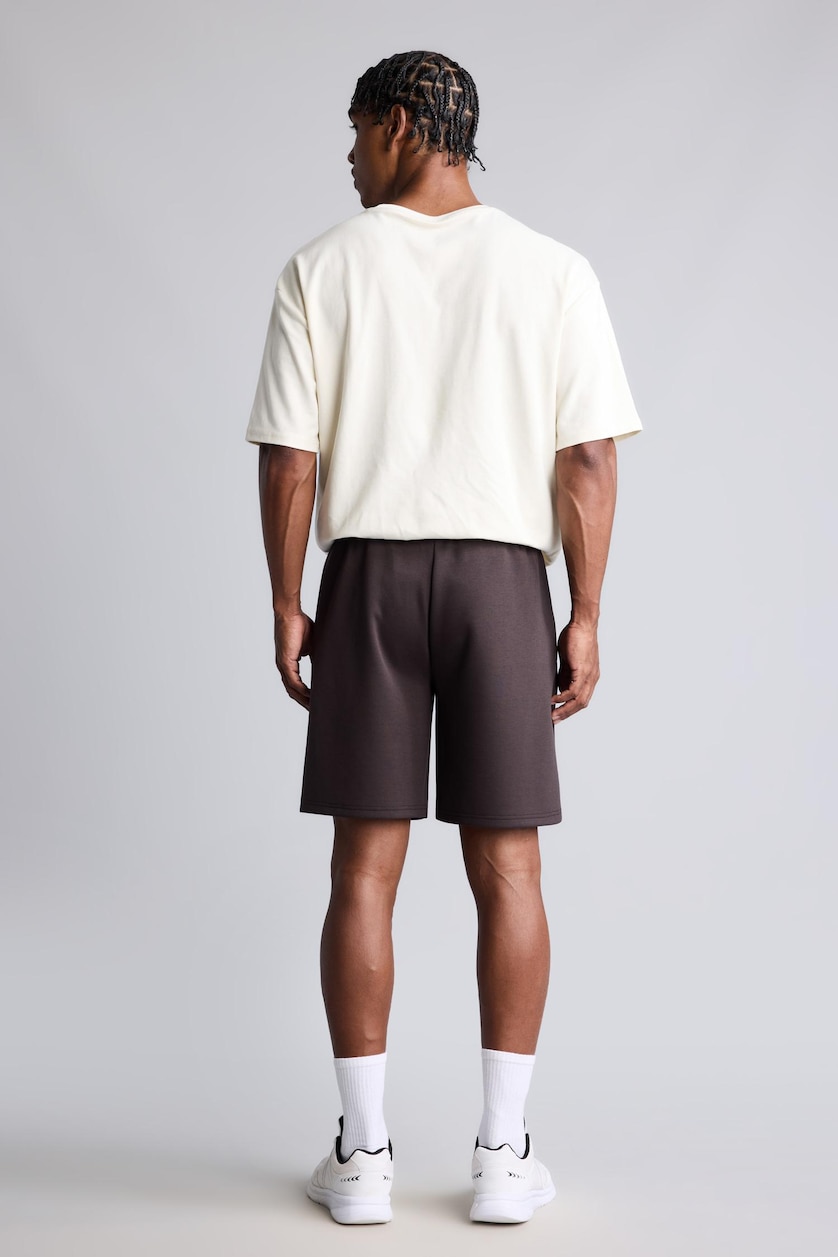 Man Brown Standard Fit Shorts