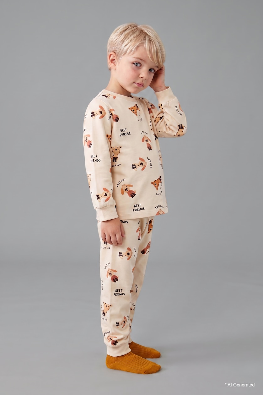 BABY BOY Stone Baby Boy 2 Piece Pyjama Set