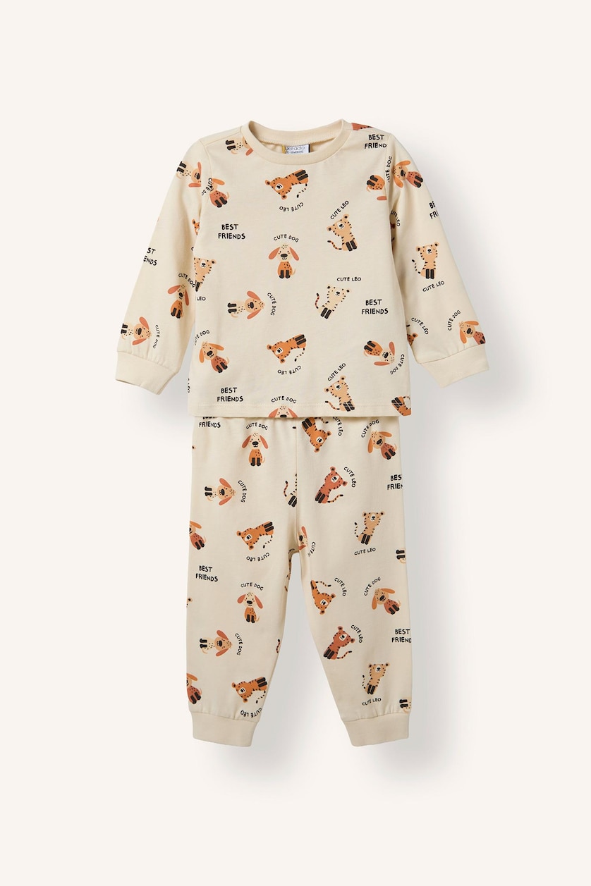 BABY BOY Stone Baby Boy 2 Piece Pyjama Set