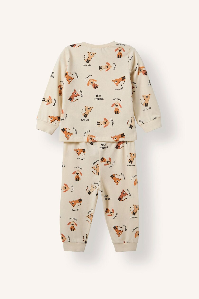 BABY BOY Stone Baby Boy 2 Piece Pyjama Set