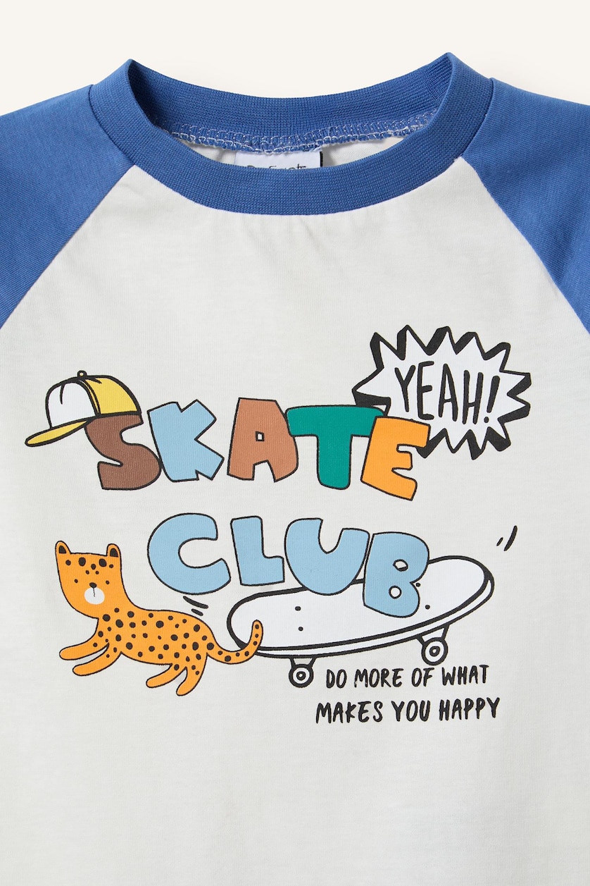 BABY BOY Blue Baby Boy Top Bottom 2 Piece Pyjama Set
