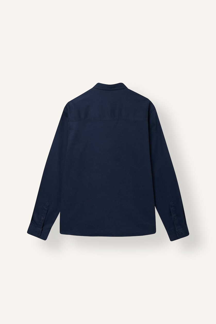 Men NAVY Regular Fit Woven Long Sleeve Shirt