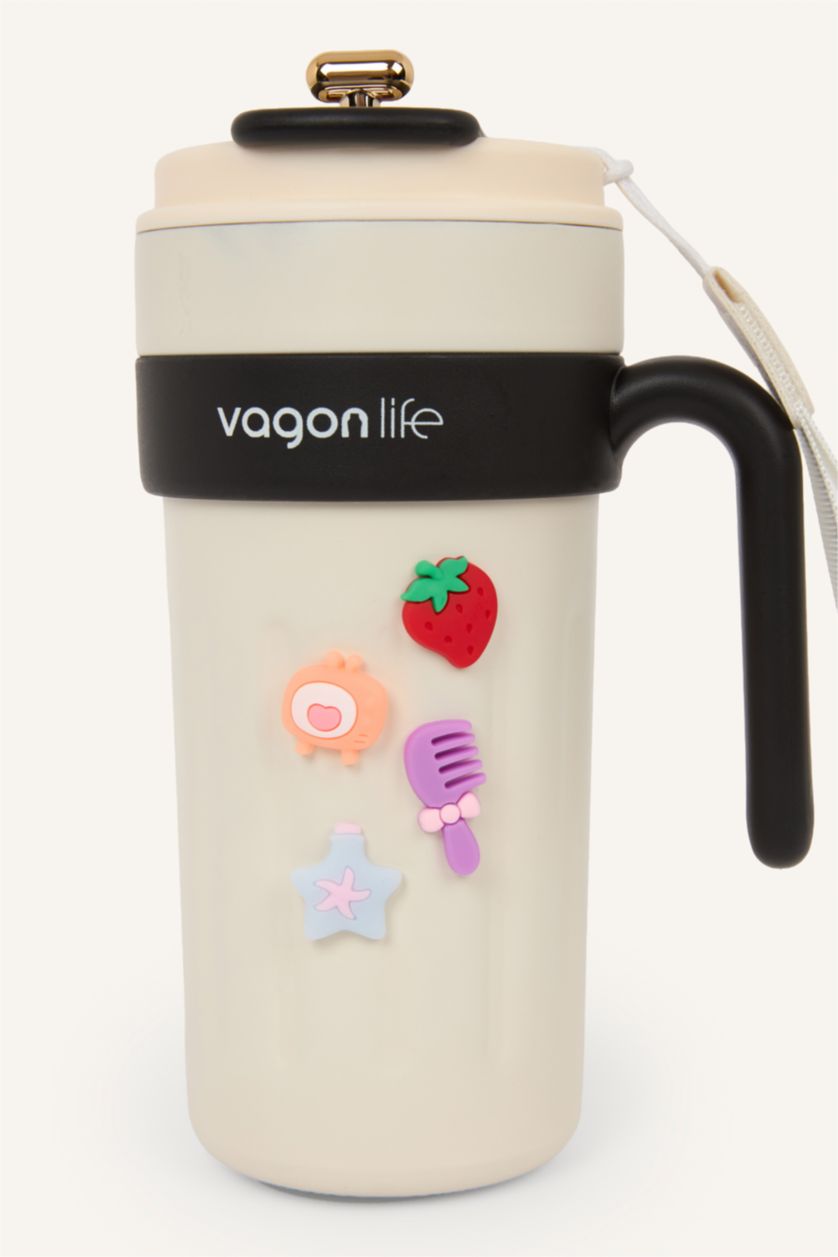 Kadın Siyah Unisex 550 ml Matara