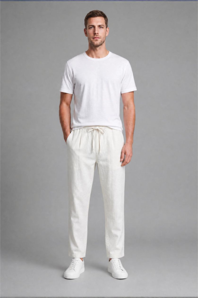 Men Stone Relax Fit Trousers