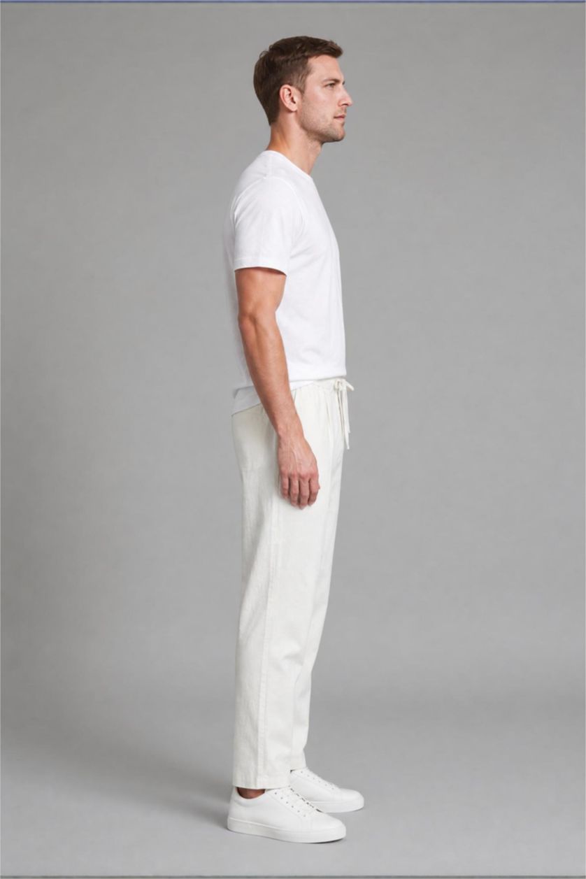 Men Stone Relax Fit Trousers