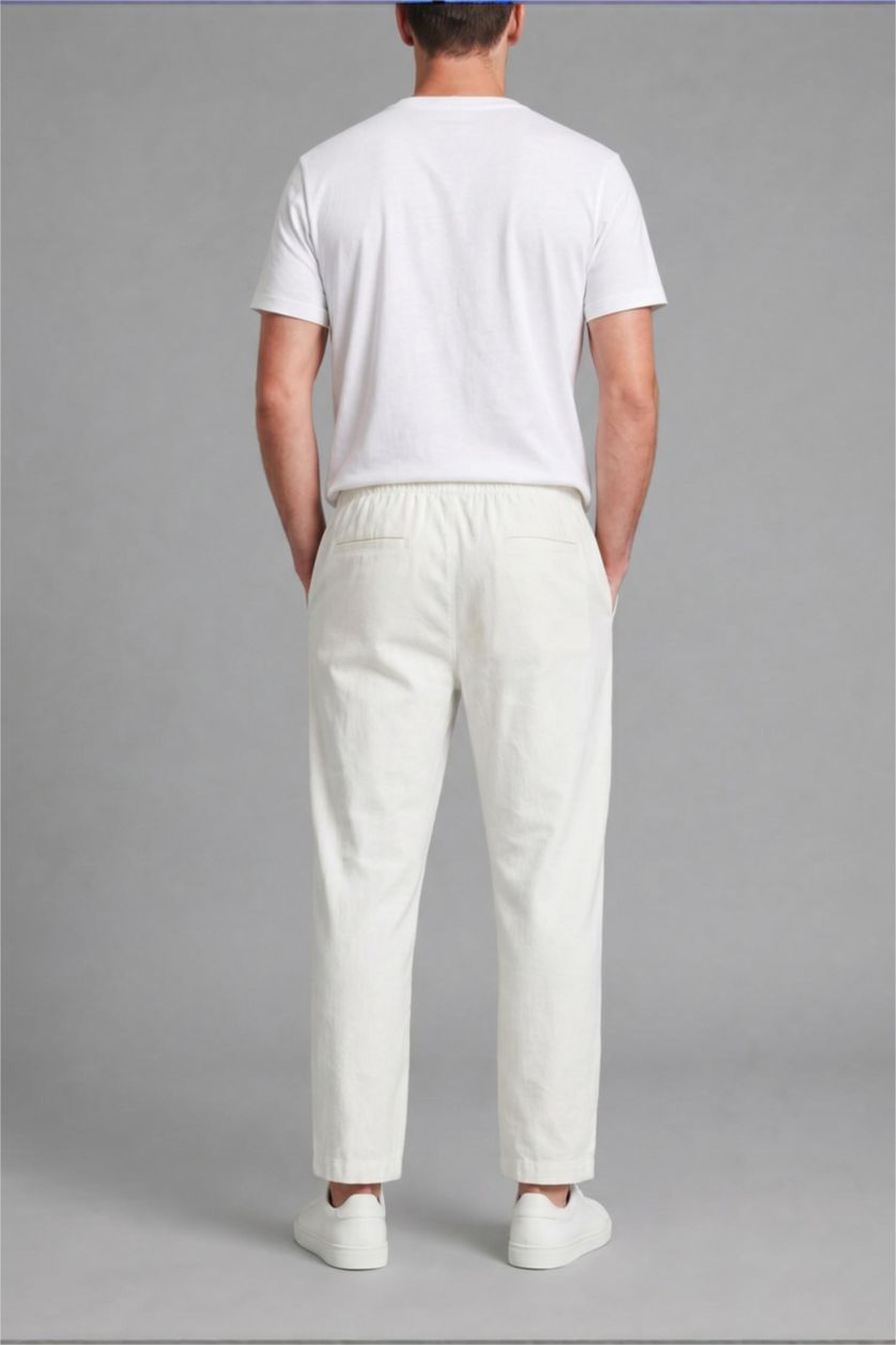 Men Stone Relax Fit Trousers