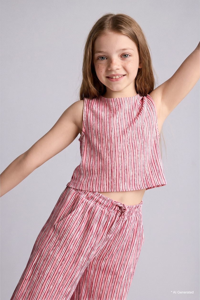 Girls & Teens Light Pink Girl 2 piece Regular Fit Set