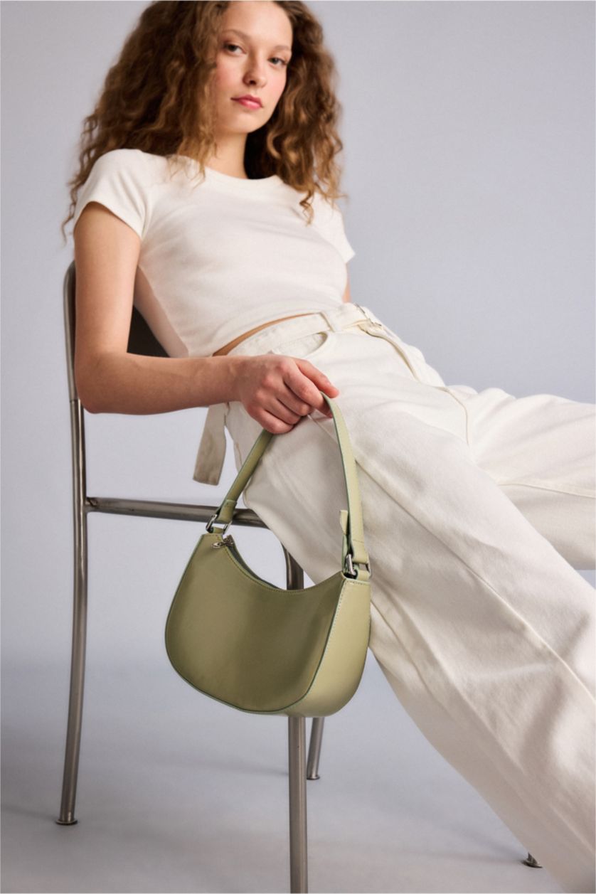 Kadın Haki Omuz Çantası