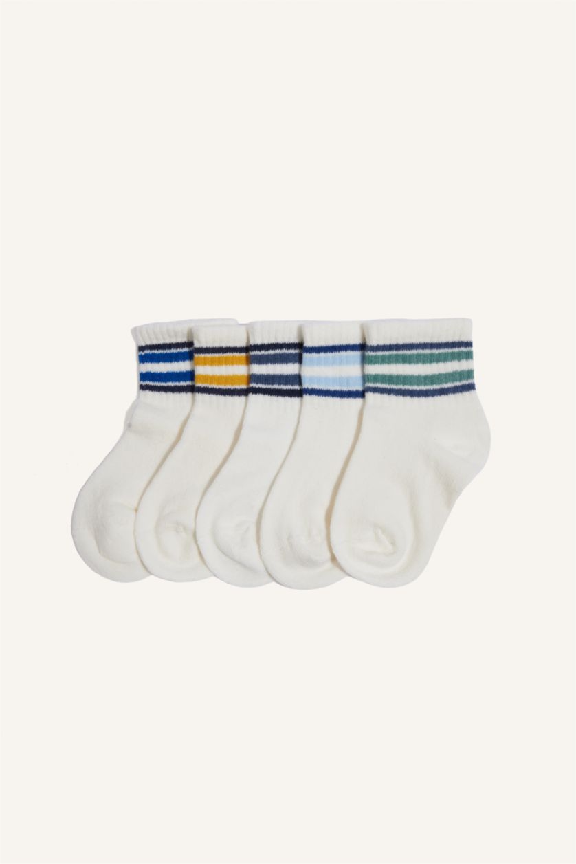 Baby Boys Karma Baby Boy Printed 5 Piece Short Socks