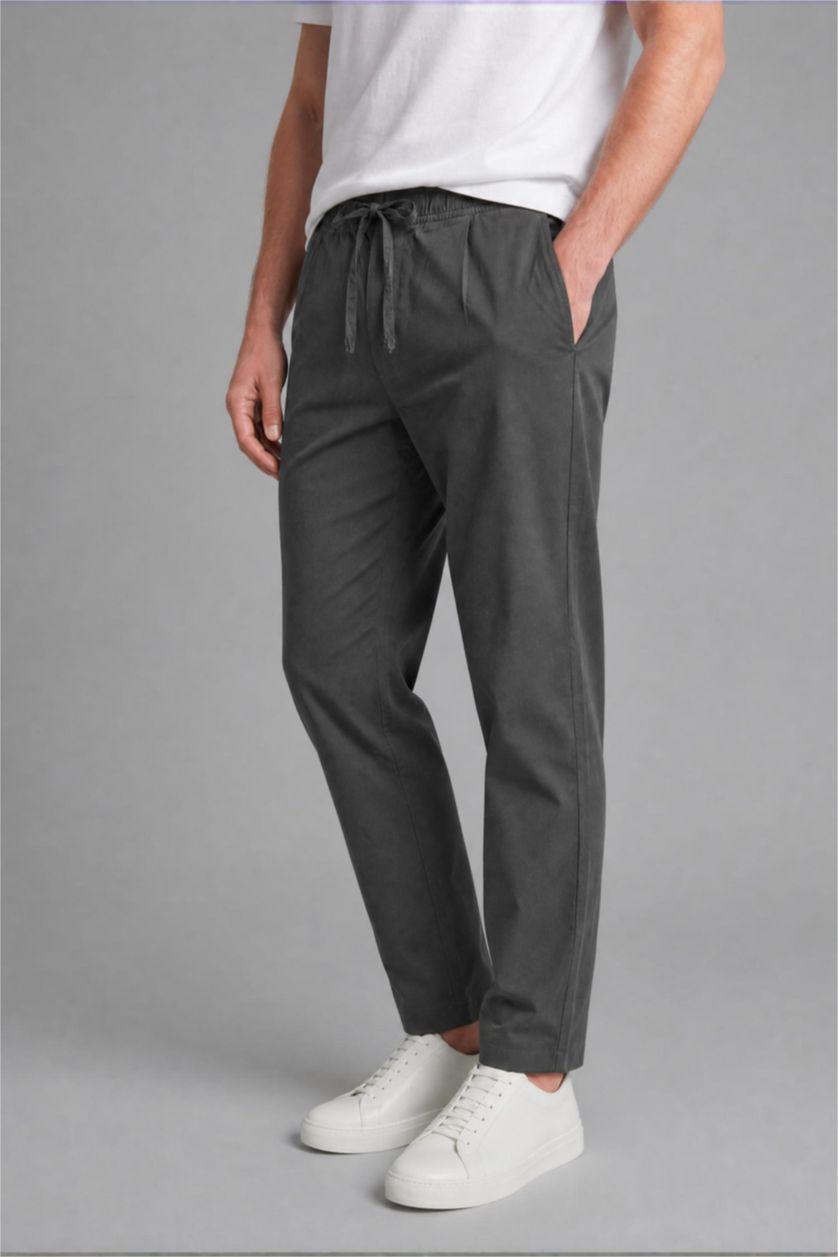 Erkek Antrasit Relaxed Fit Pantolon
