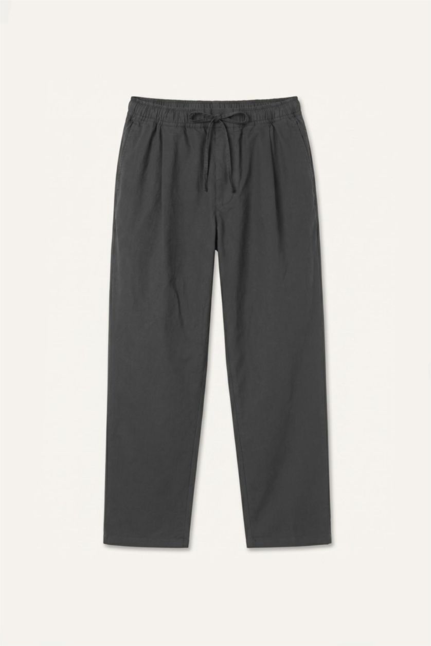 Erkek Antrasit Relaxed Fit Pantolon