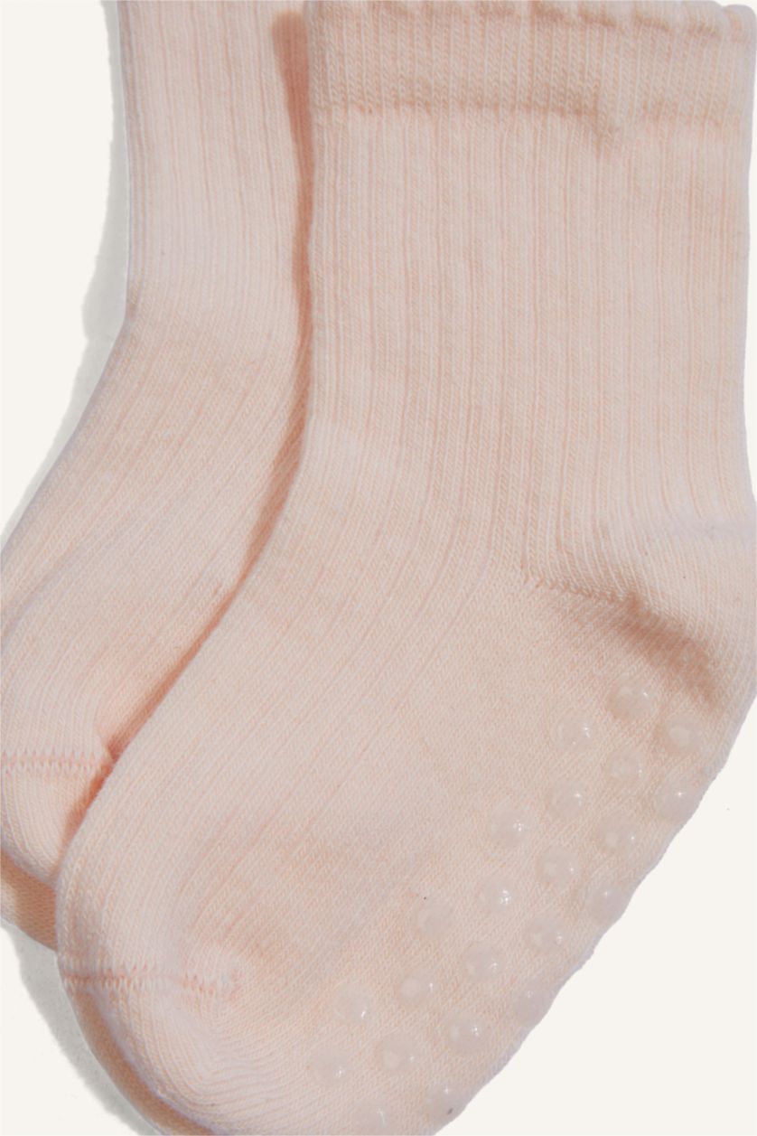 Baby Girls Beige Baby Girl 5 Piece Long sock