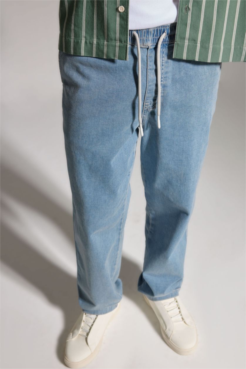 HOMME BLEU Clair Jean large taille normale