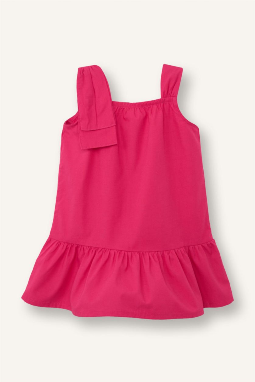 BÉBÉ FILLE Rose Robe en popeline à bretelles pour bébé fille