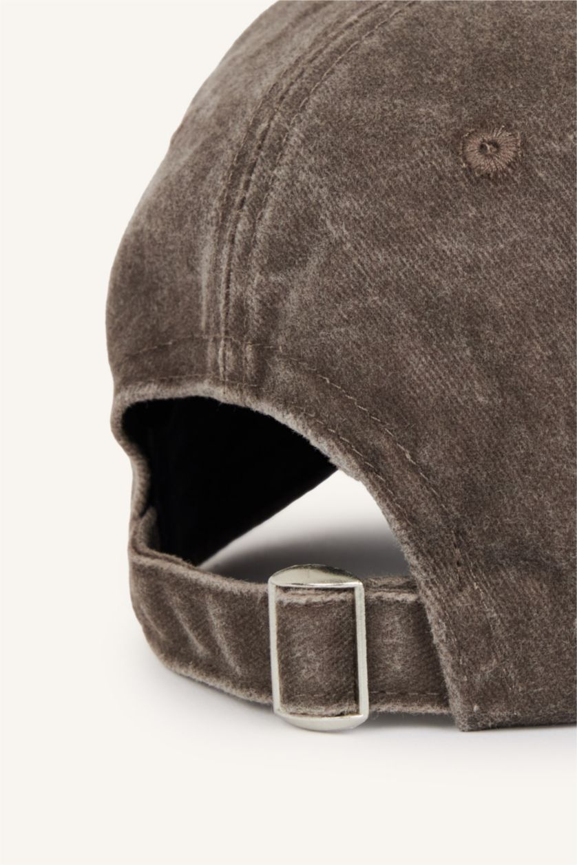 Women Dark Brown Woman Denim Hat