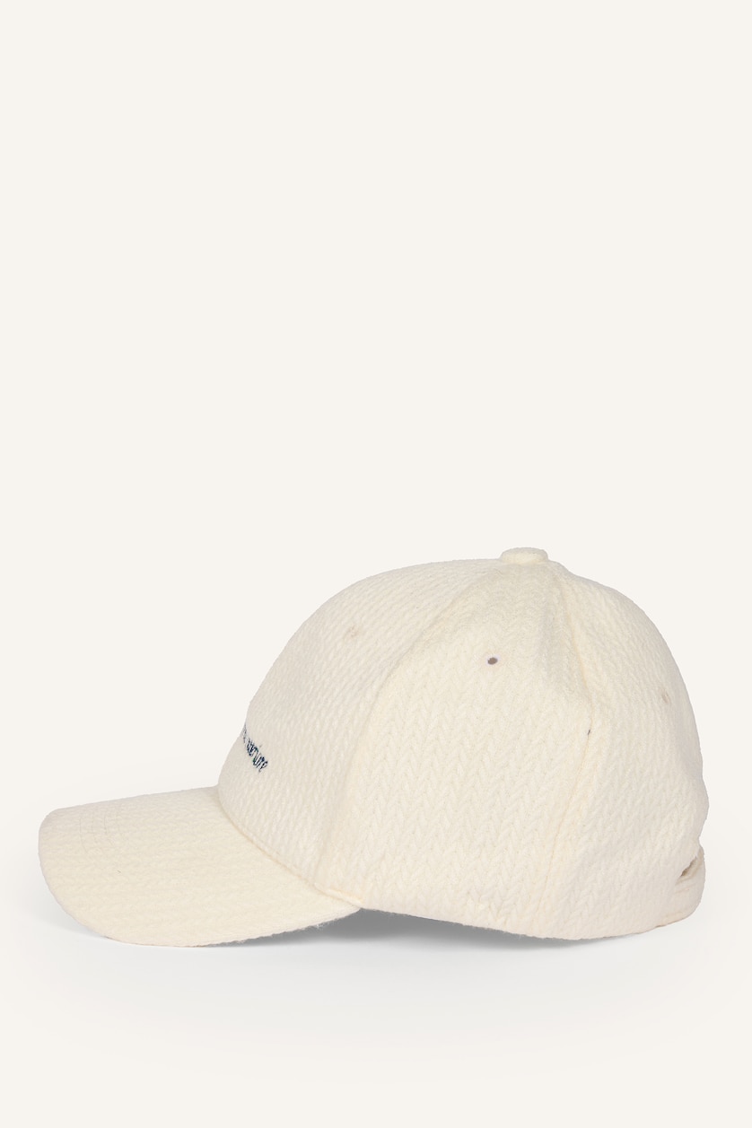 Women Beige Woman Embroidered Hat