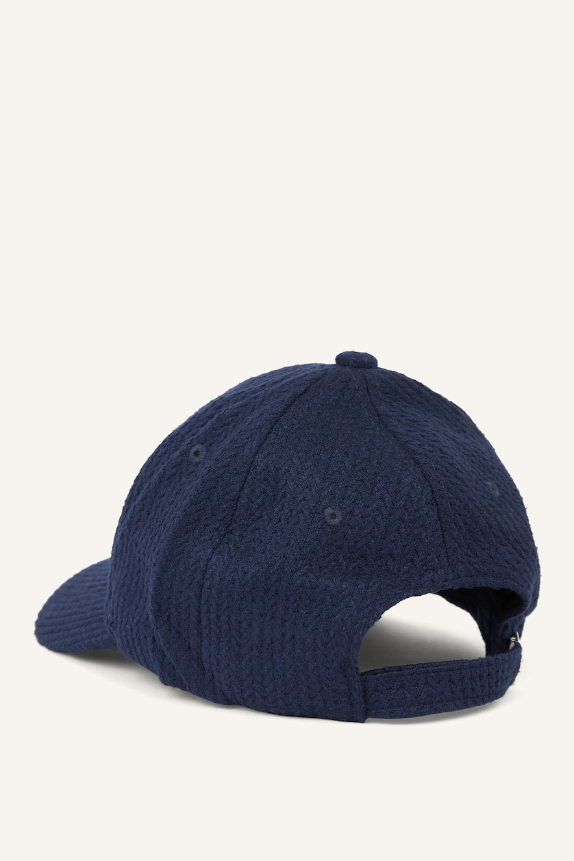 Women NAVY Woman Embroidered Hat