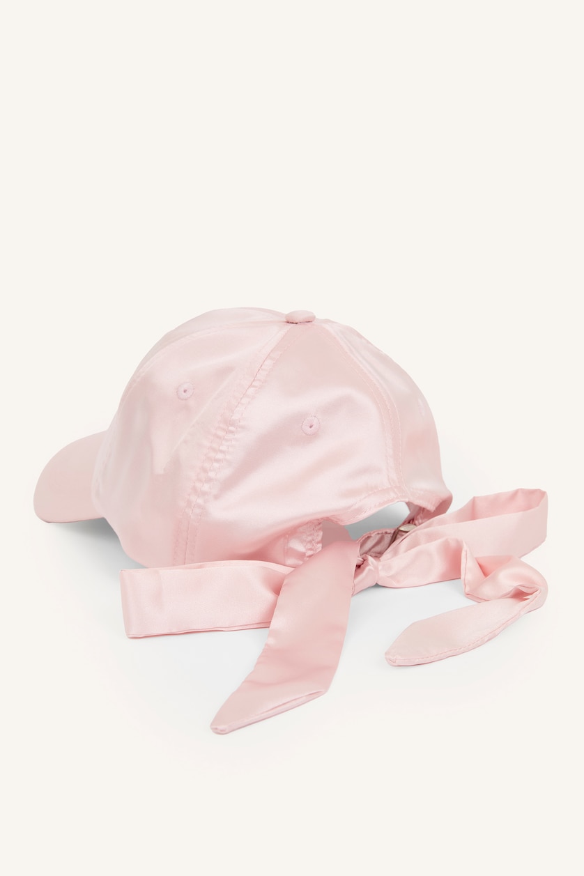 Women Pink Woman Satin Hat